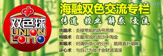 双色球第2026104期海融看图说号之双色遗漏分析(资深达人)